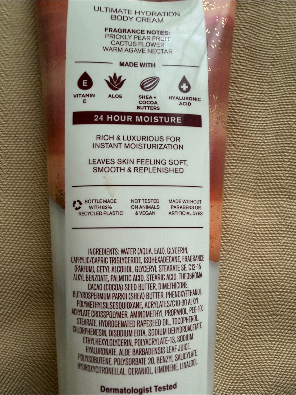 Bath& Body Works Wild Sand Body Cream,8 oz.-ultimate hydration, Shea butter, NWT - Picture 5 of 6
